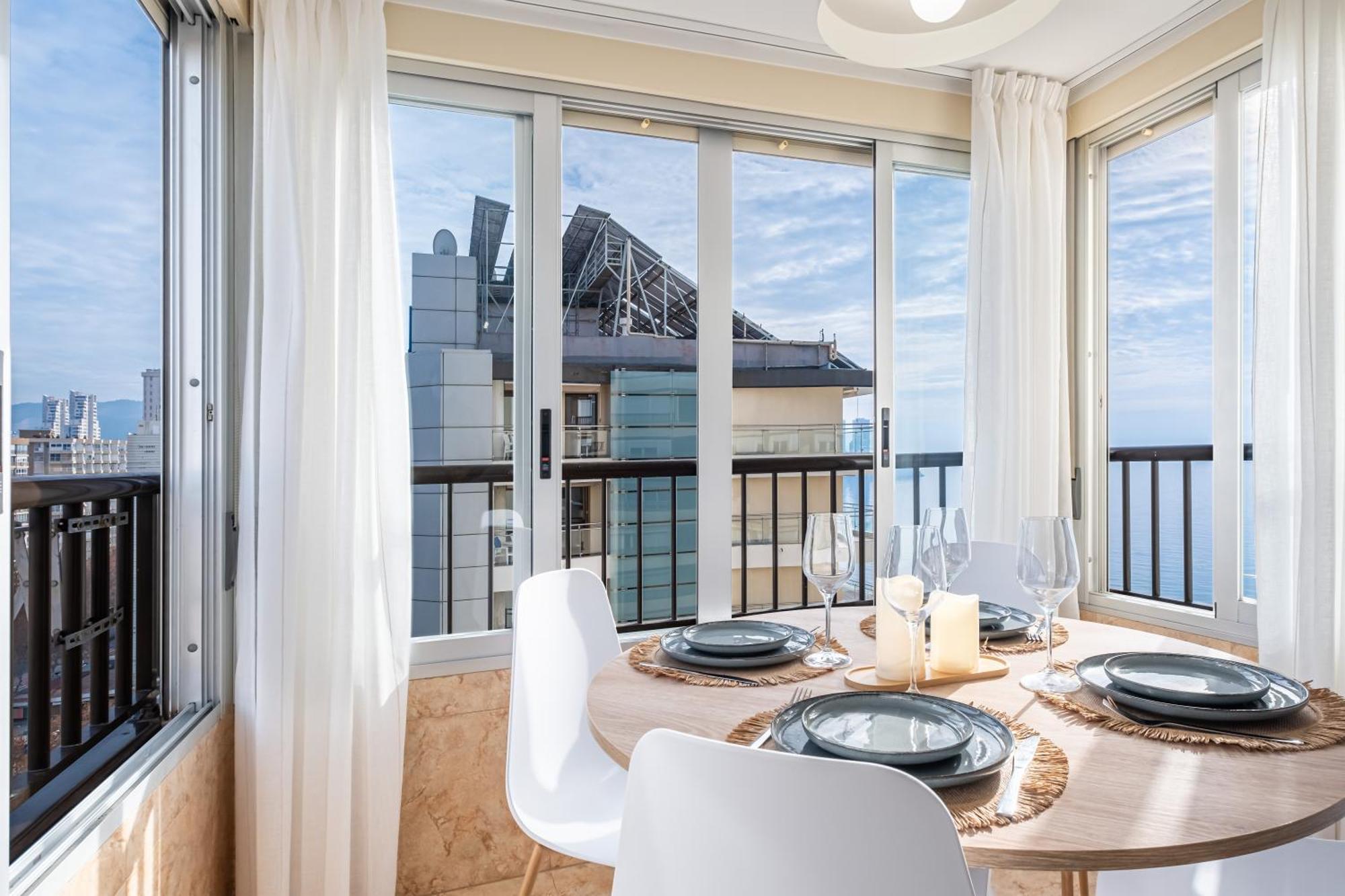 Apartamento Currus Miramar Playa Benidorm Eksteriør bilde