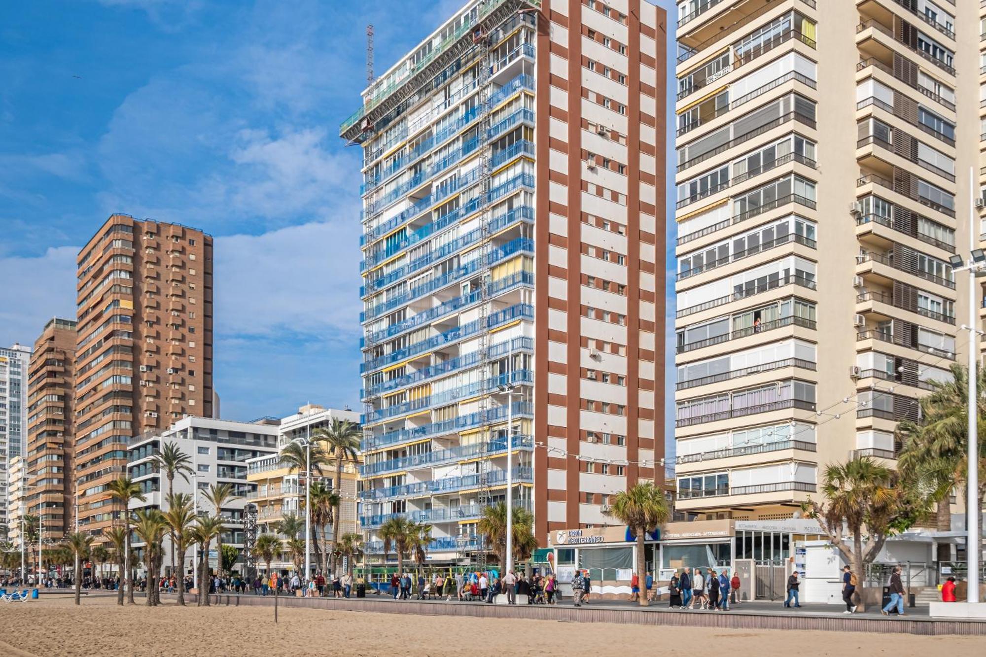 Apartamento Currus Miramar Playa Benidorm Eksteriør bilde